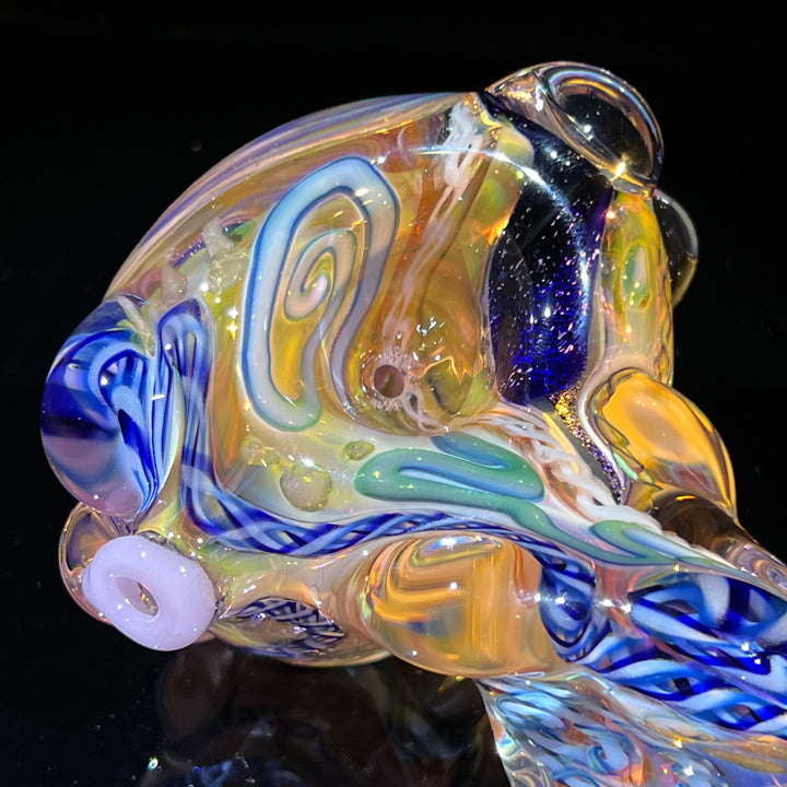 Molten Thick and Twisted Pipe Glass Pipe Molten Imagination   