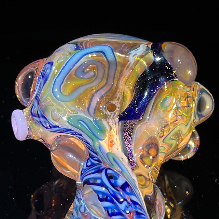 Molten Thick and Twisted Pipe Glass Pipe Molten Imagination   