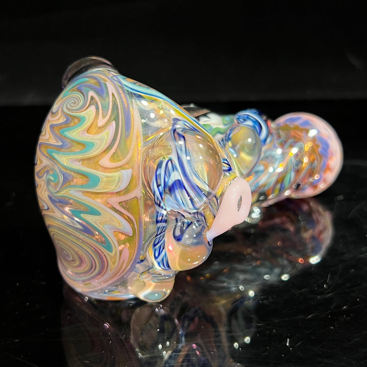 Molten Thick and Twisted Pipe Glass Pipe Molten Imagination   