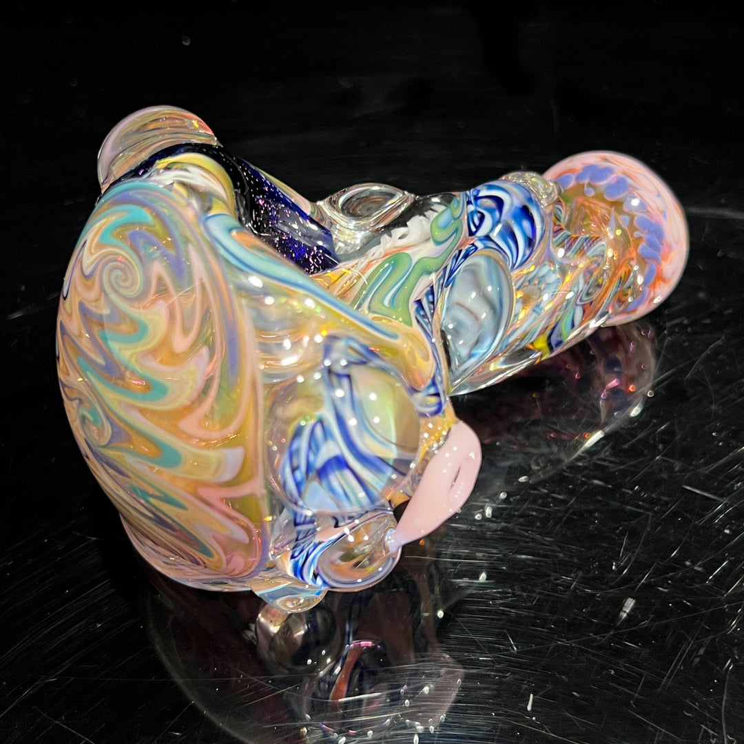 Molten Thick and Twisted Pipe Glass Pipe Molten Imagination   