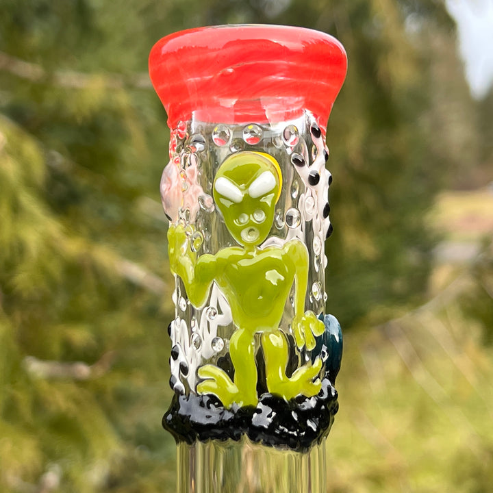 9" Alien Bong Glass Pipe Mary Jane's Glass