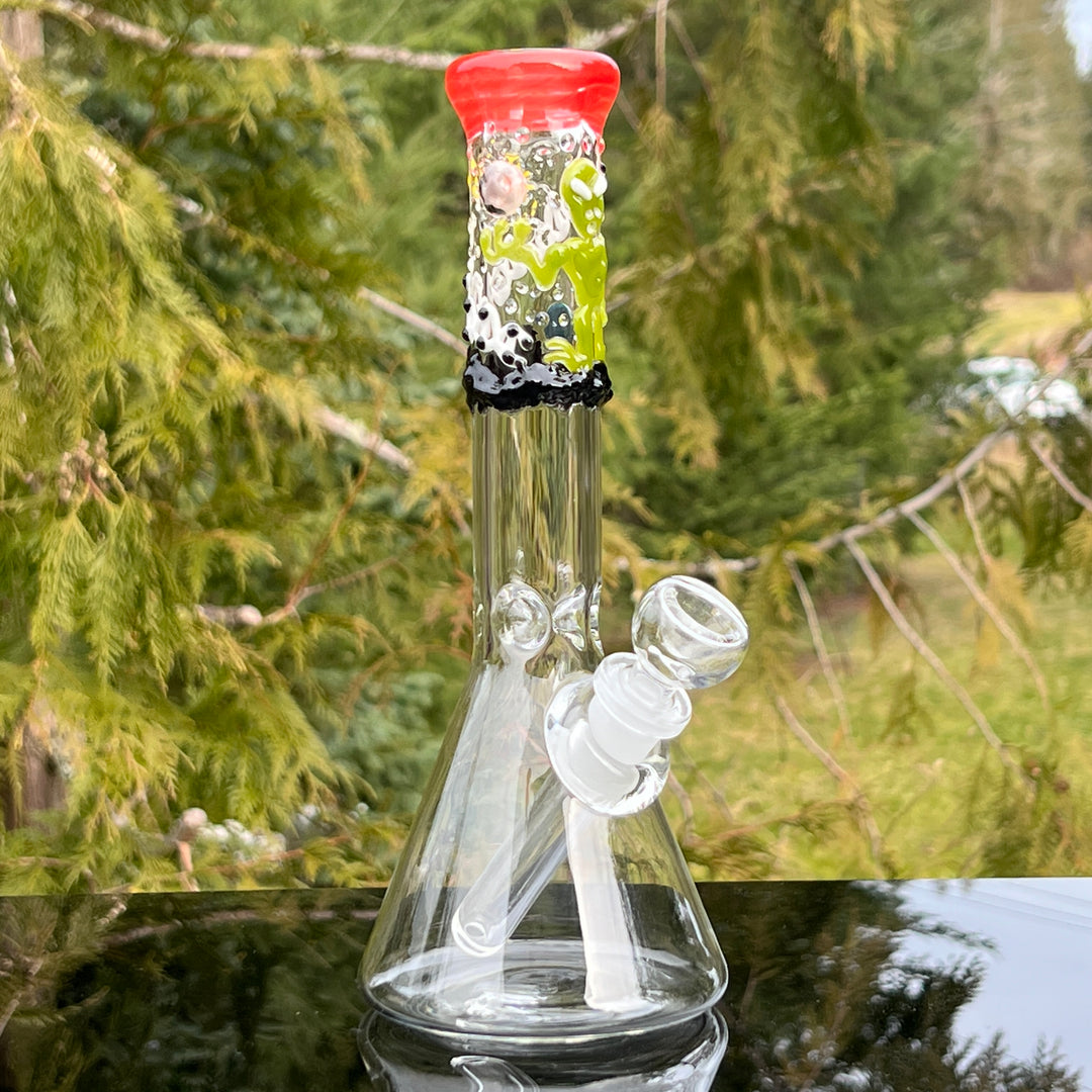 9" Alien Bong Glass Pipe Mary Jane's Glass