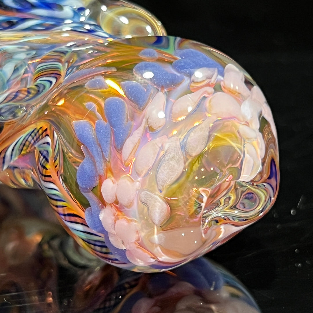 Molten Thick and Twisted Pipe Glass Pipe Molten Imagination   