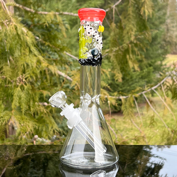 9" Alien Bong Glass Pipe Mary Jane's Glass