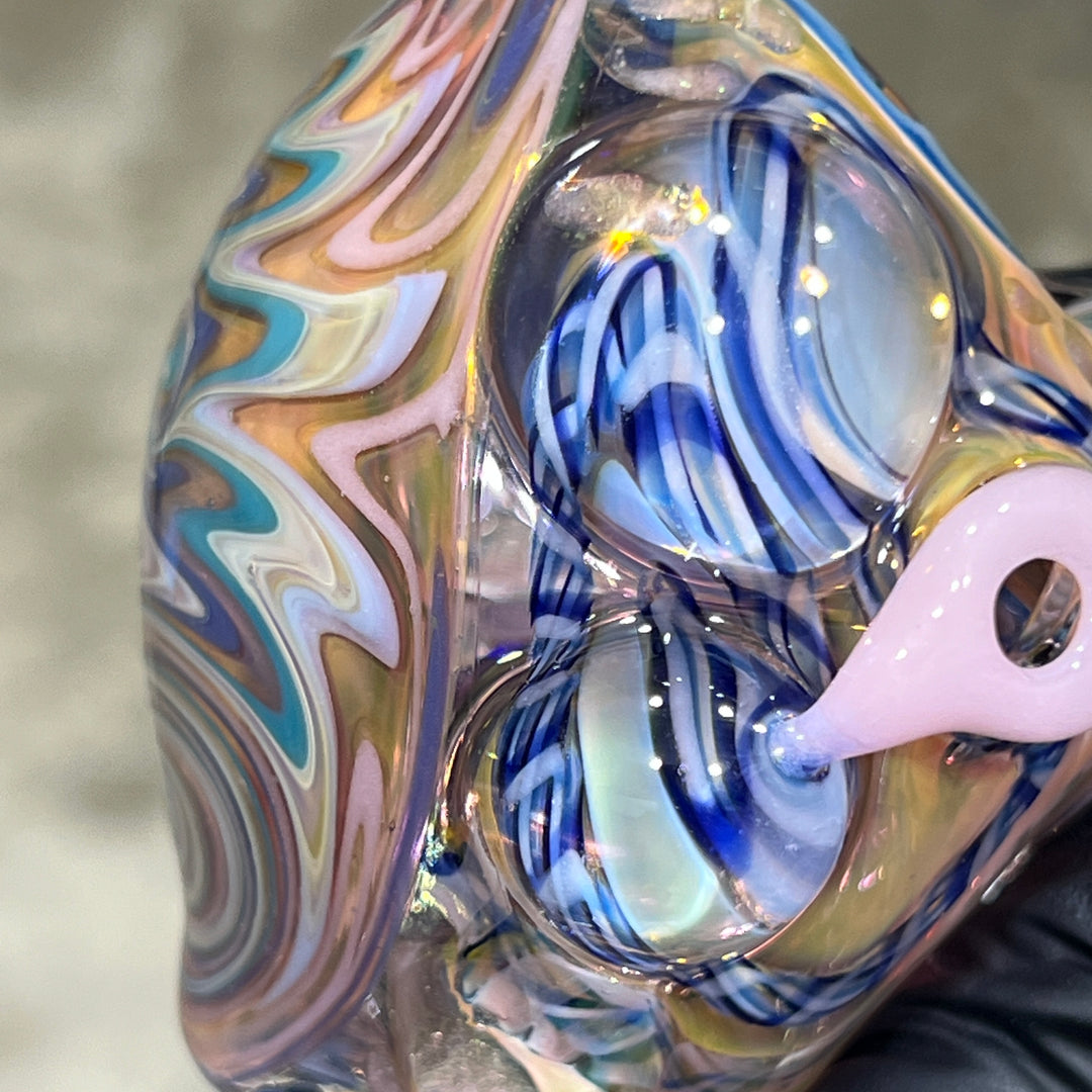 Molten Thick and Twisted Pipe Glass Pipe Molten Imagination   