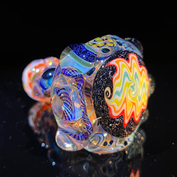 Molten Thick and Twisted Pipe Glass Pipe Molten Imagination   