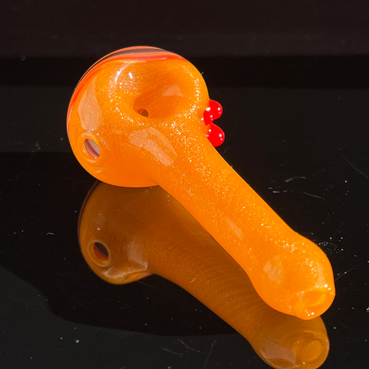 Fire Dichro Spoon Glass Pipe Dan Longden Glass   