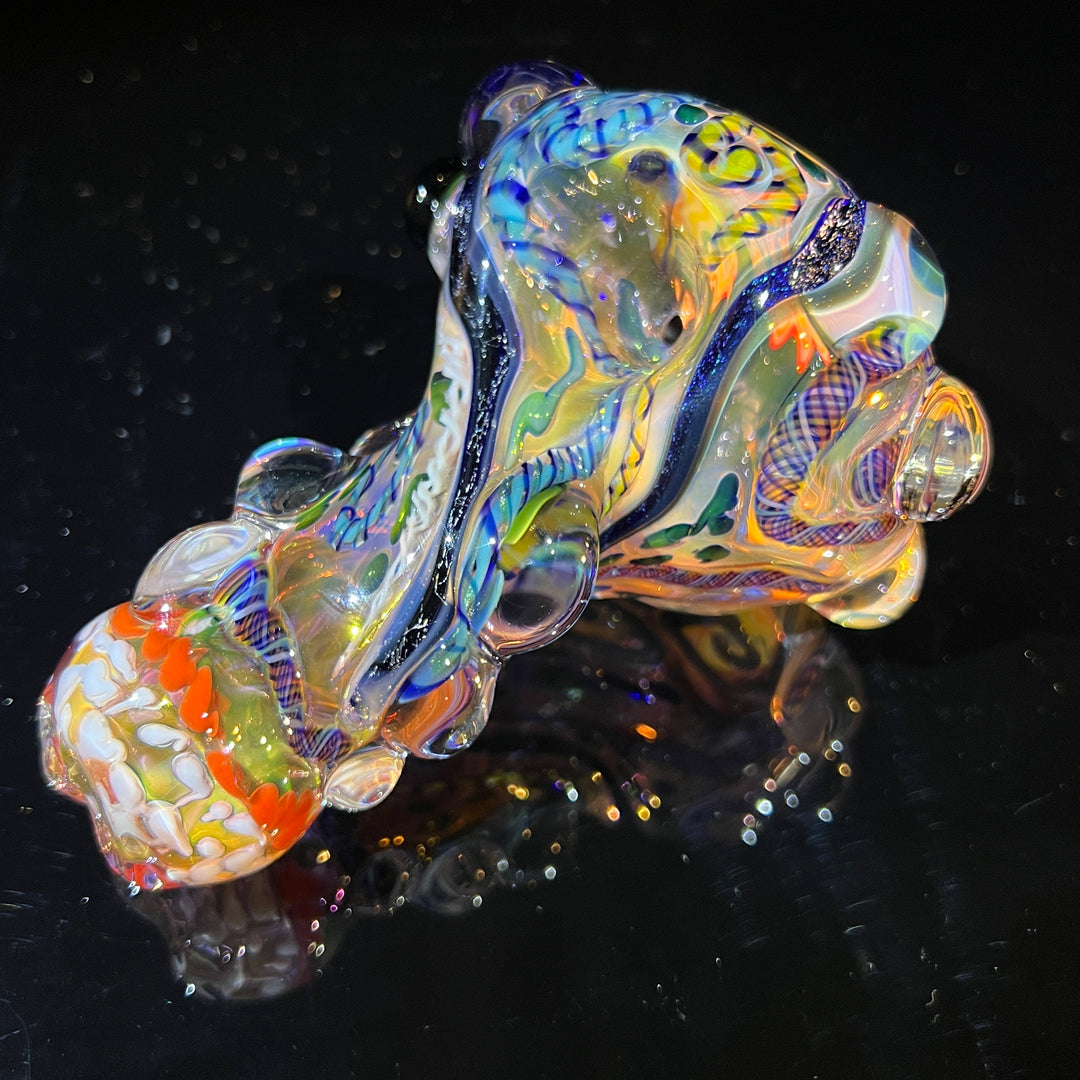 Molten Thick and Twisted Pipe Glass Pipe Molten Imagination   