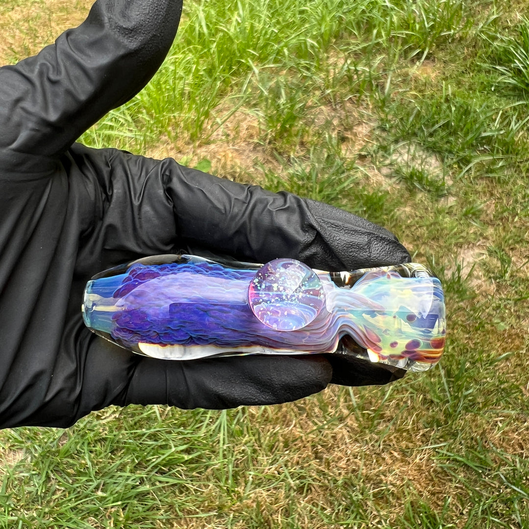 Purple Nebula Combo Glass Pipe Tako Glass   