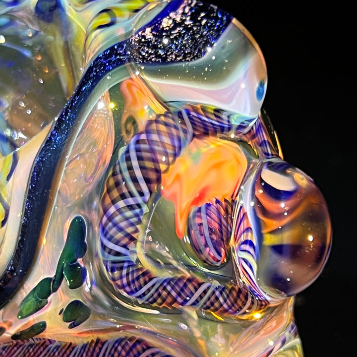 Molten Thick and Twisted Pipe Glass Pipe Molten Imagination   