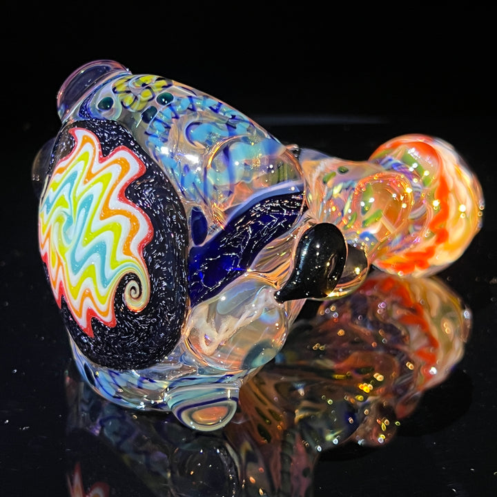 Molten Thick and Twisted Pipe Glass Pipe Molten Imagination   