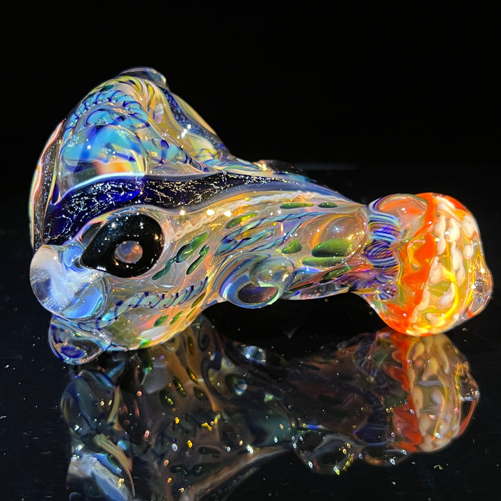 Molten Thick and Twisted Pipe Glass Pipe Molten Imagination   