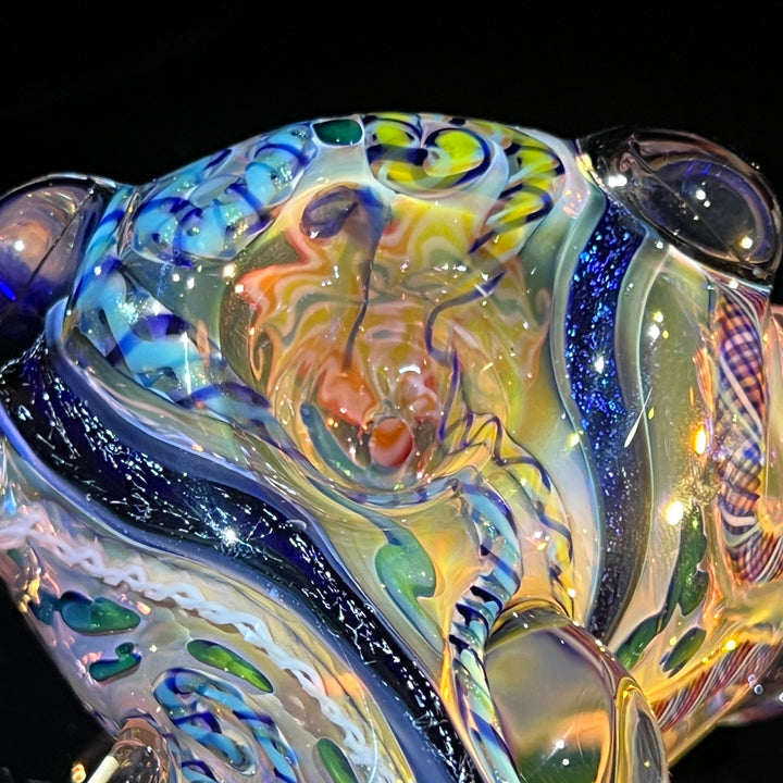 Molten Thick and Twisted Pipe Glass Pipe Molten Imagination   