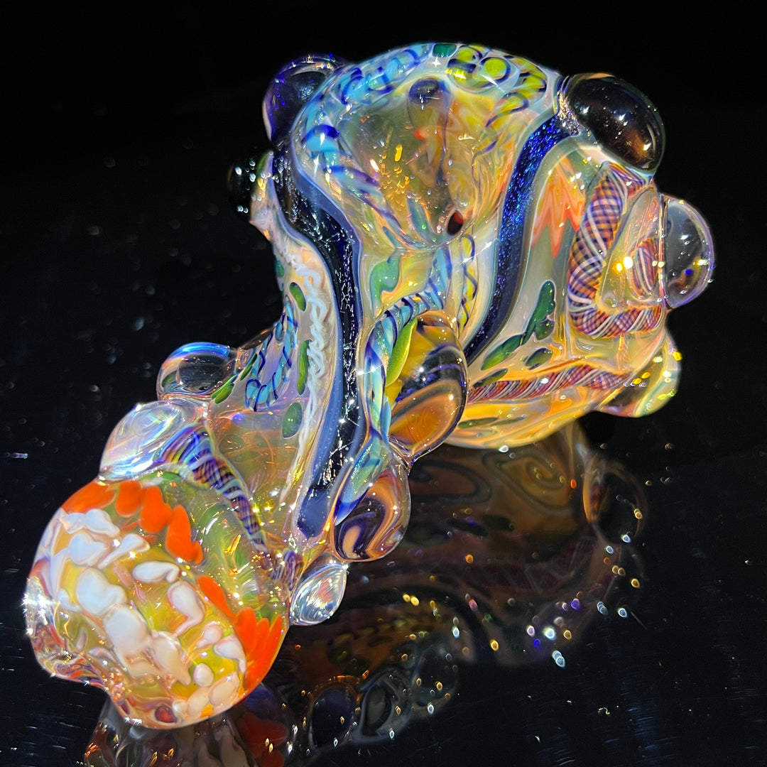 Molten Thick and Twisted Pipe Glass Pipe Molten Imagination   