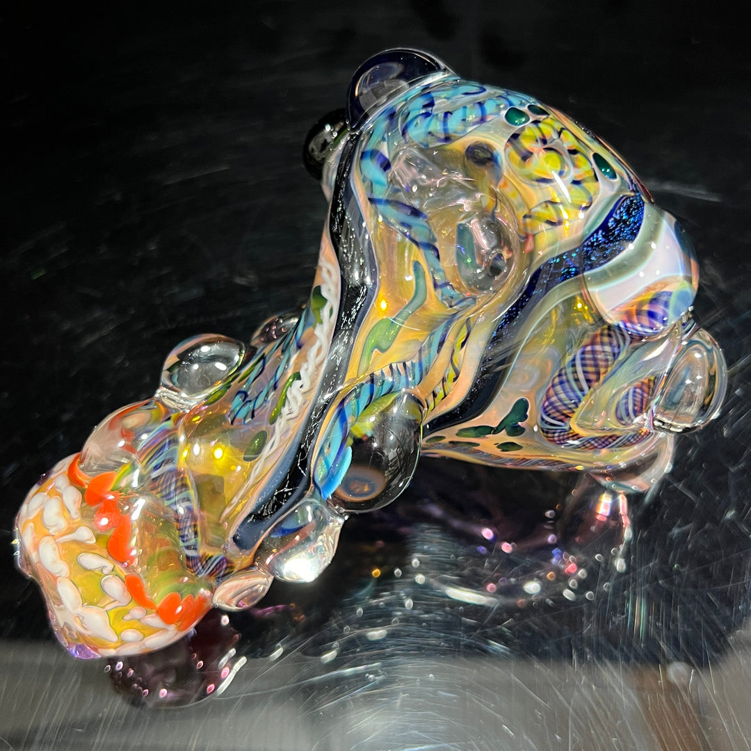 Molten Thick and Twisted Pipe Glass Pipe Molten Imagination   