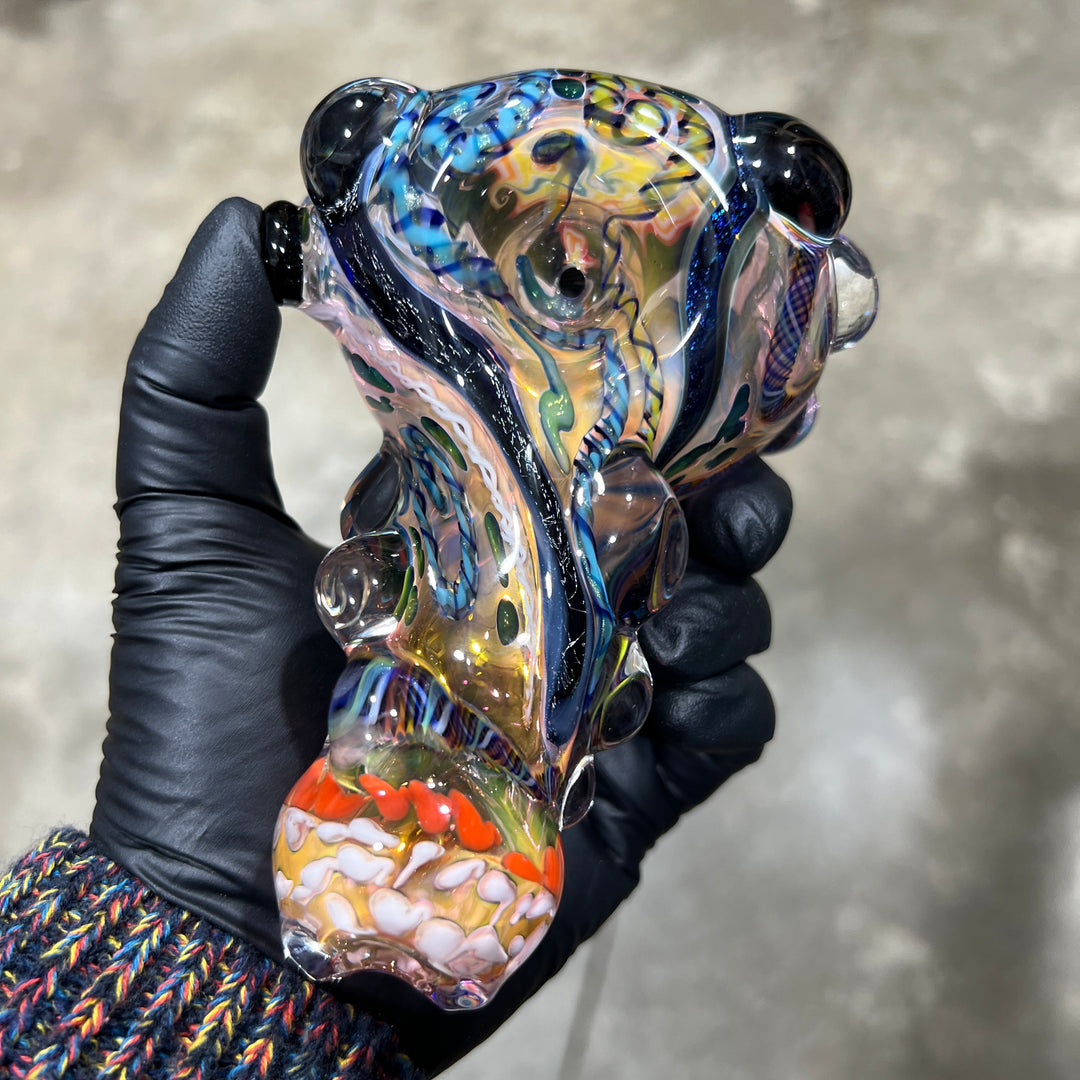 Molten Thick and Twisted Pipe Glass Pipe Molten Imagination   