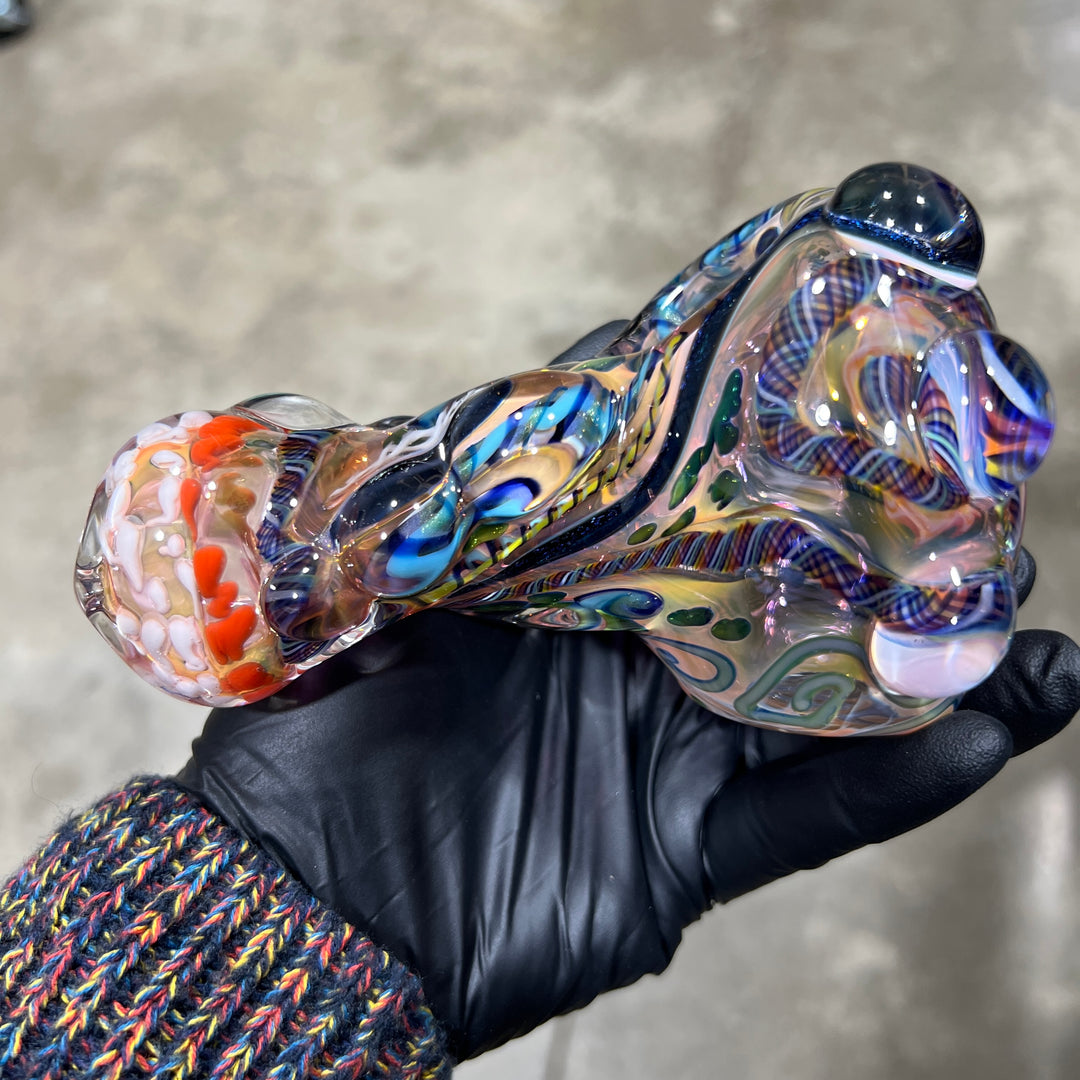 Molten Thick and Twisted Pipe Glass Pipe Molten Imagination   