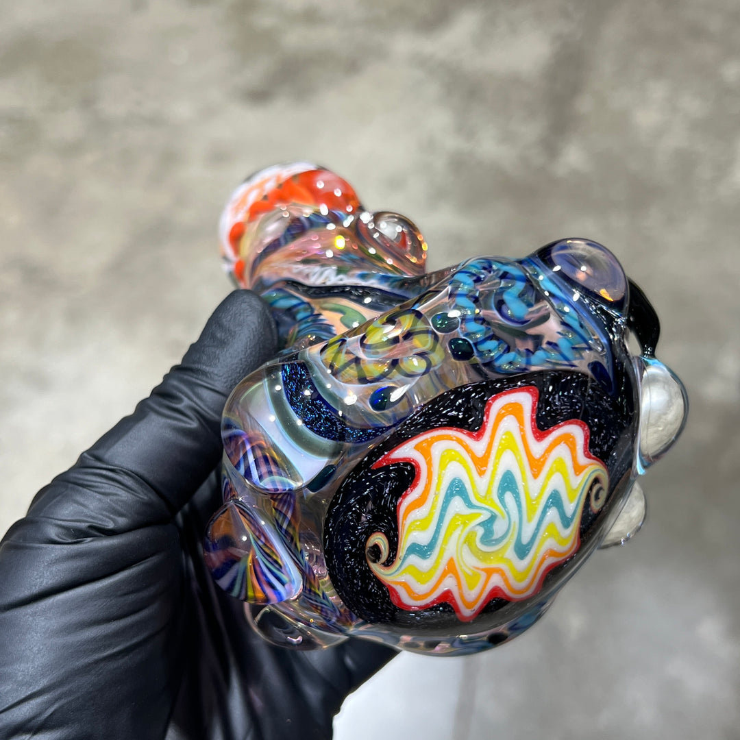 Molten Thick and Twisted Pipe Glass Pipe Molten Imagination   