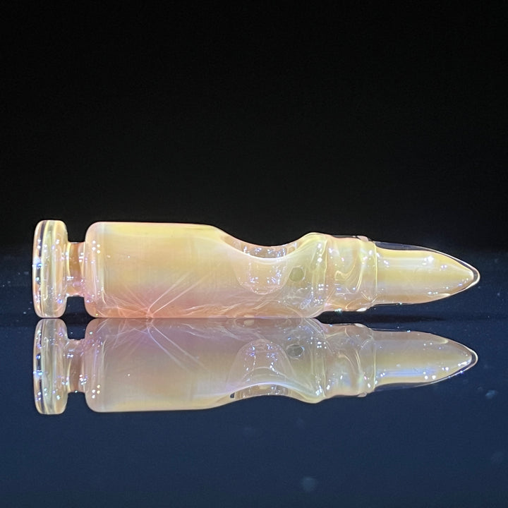 Gold Fumed Bullet Pipe Glass Pipe TG