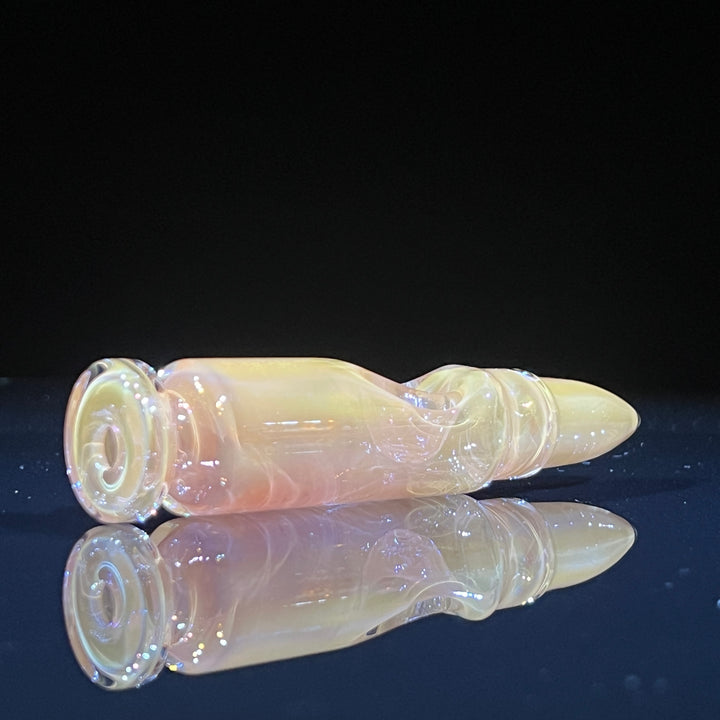 Gold Fumed Bullet Pipe Glass Pipe TG