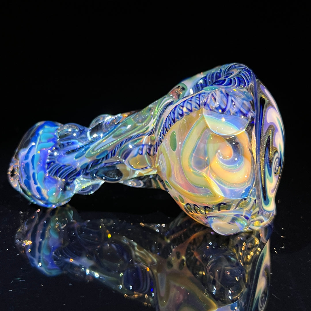 Molten Thick and Twisted Pipe Glass Pipe Molten Imagination   