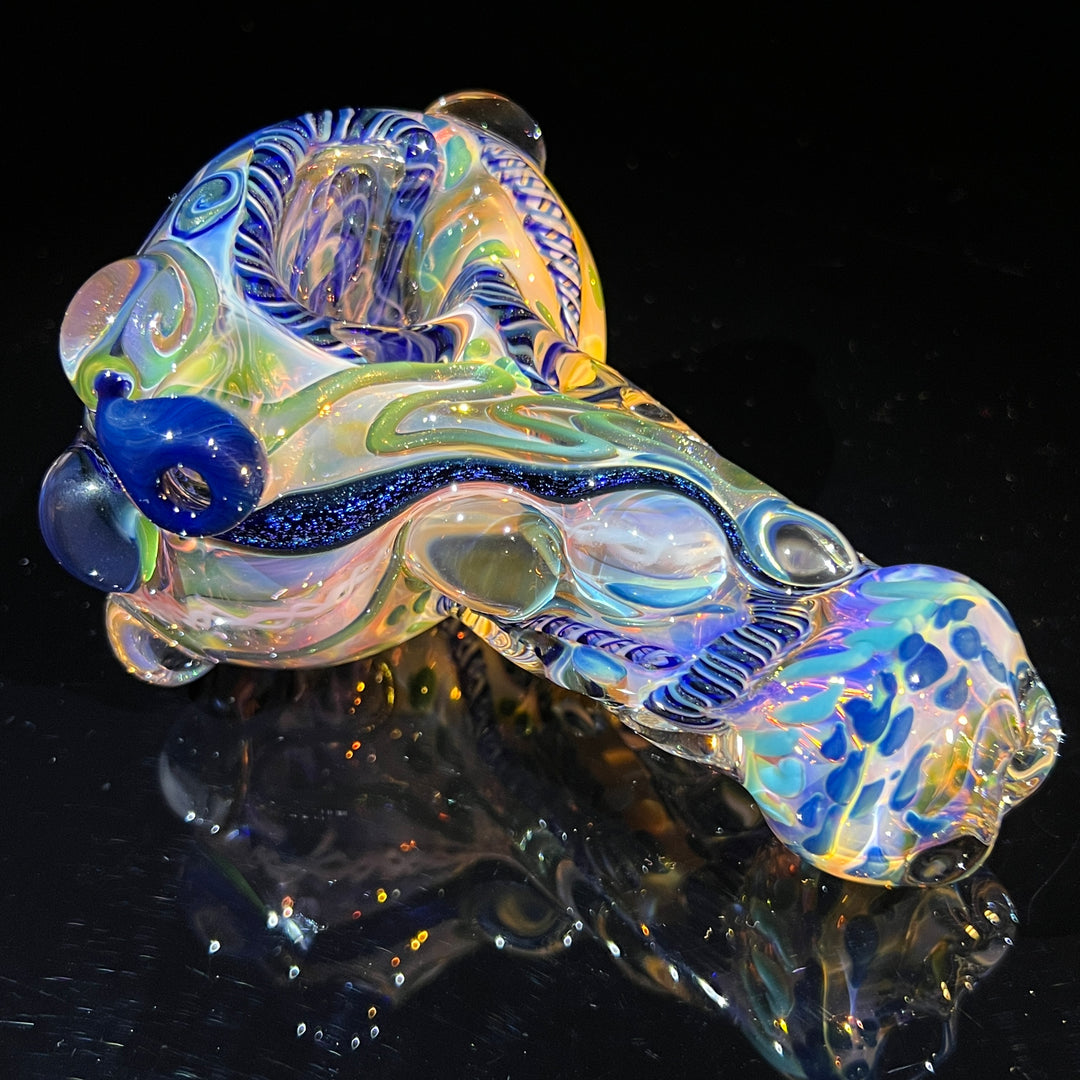 Molten Thick and Twisted Pipe Glass Pipe Molten Imagination   