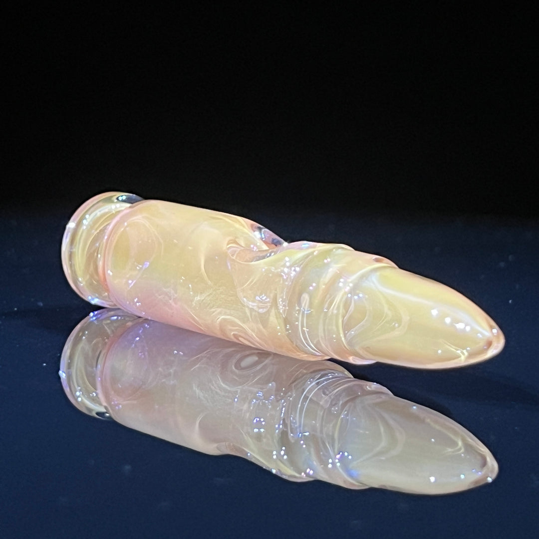 Gold Fumed Bullet Pipe Glass Pipe TG