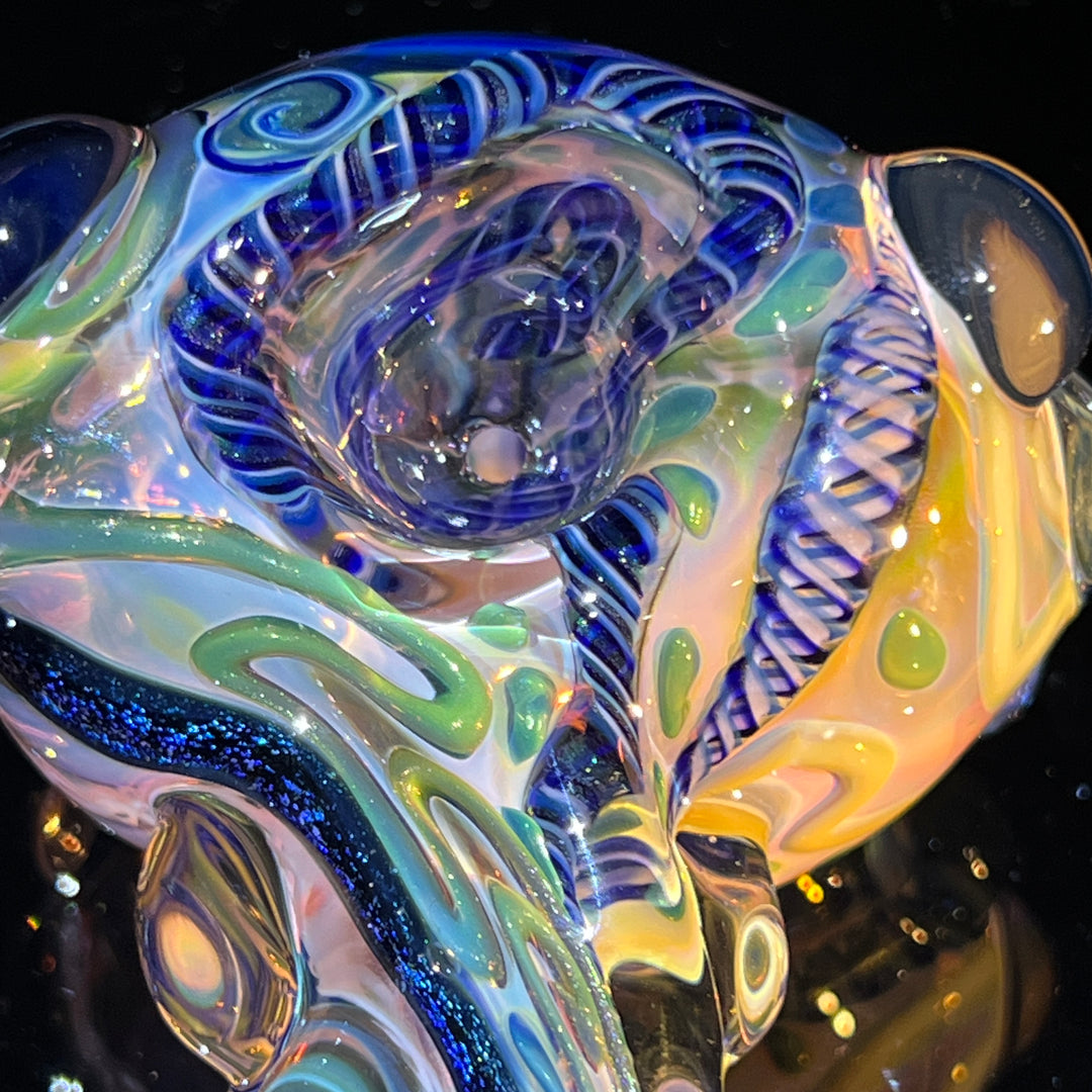 Molten Thick and Twisted Pipe Glass Pipe Molten Imagination   