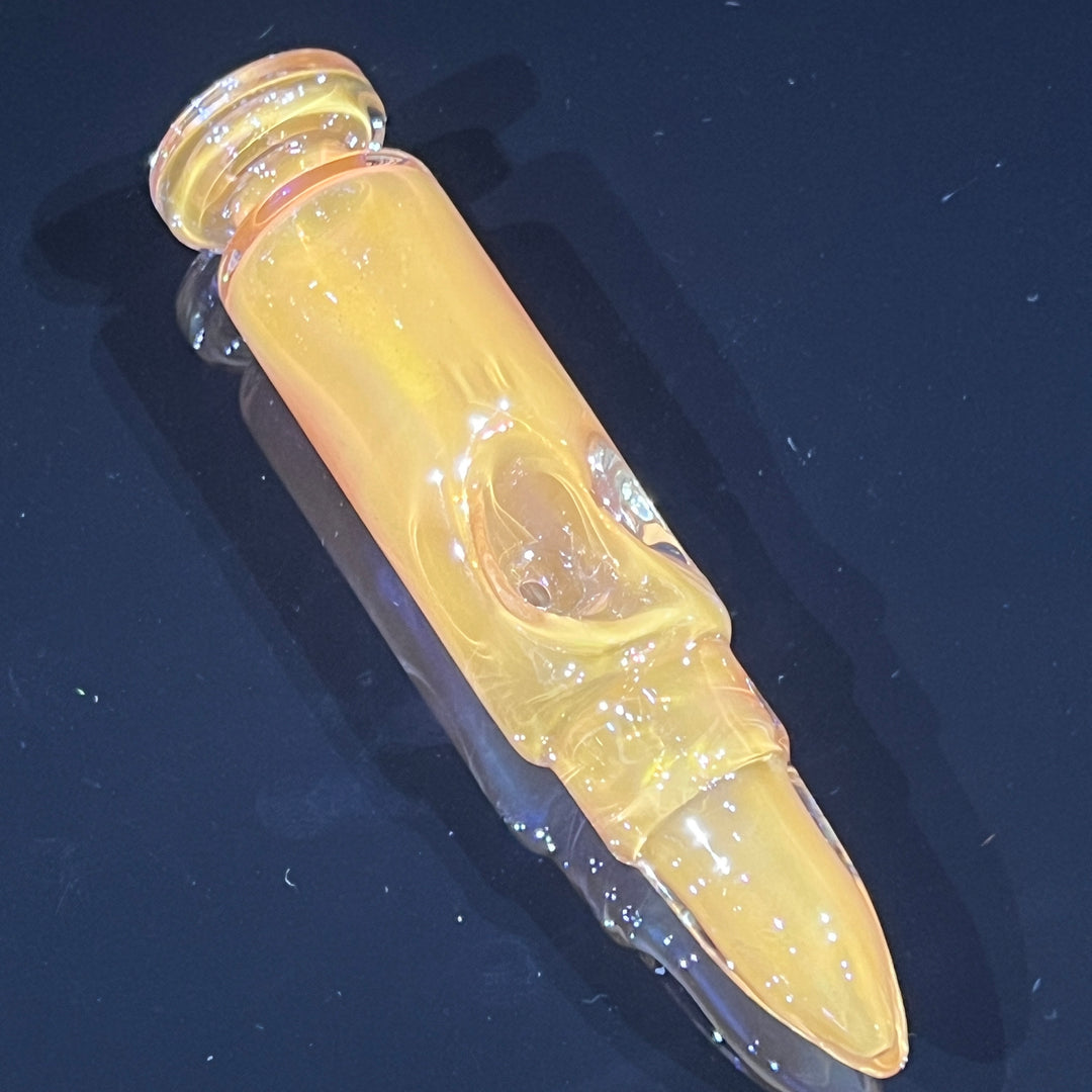 Gold Fumed Bullet Pipe Glass Pipe TG