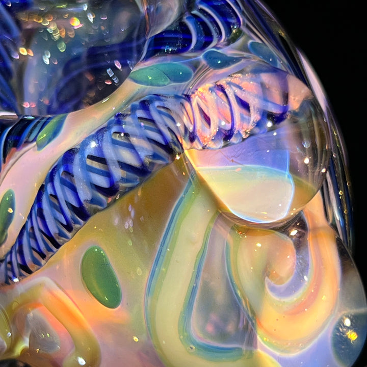 Molten Thick and Twisted Pipe Glass Pipe Molten Imagination   