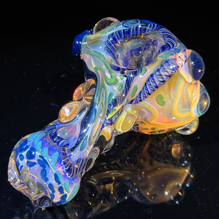 Molten Thick and Twisted Pipe Glass Pipe Molten Imagination   