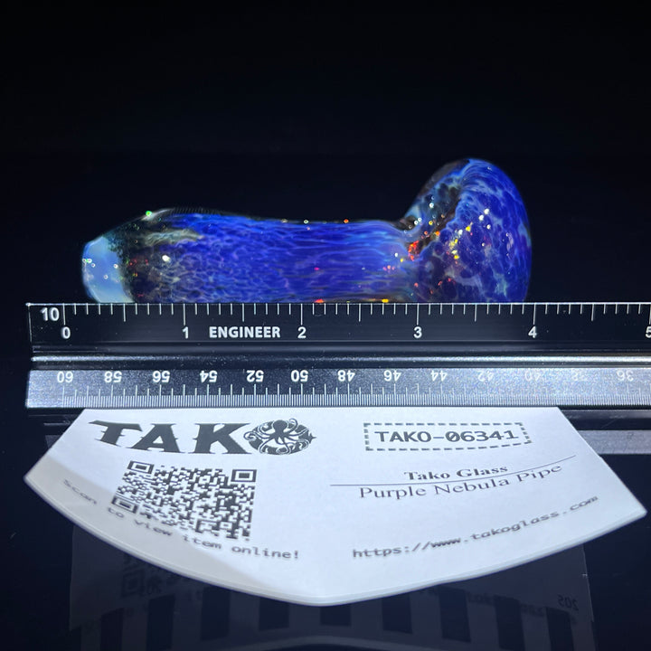 Purple Nebula Pipe Glass Pipe Tako Glass   