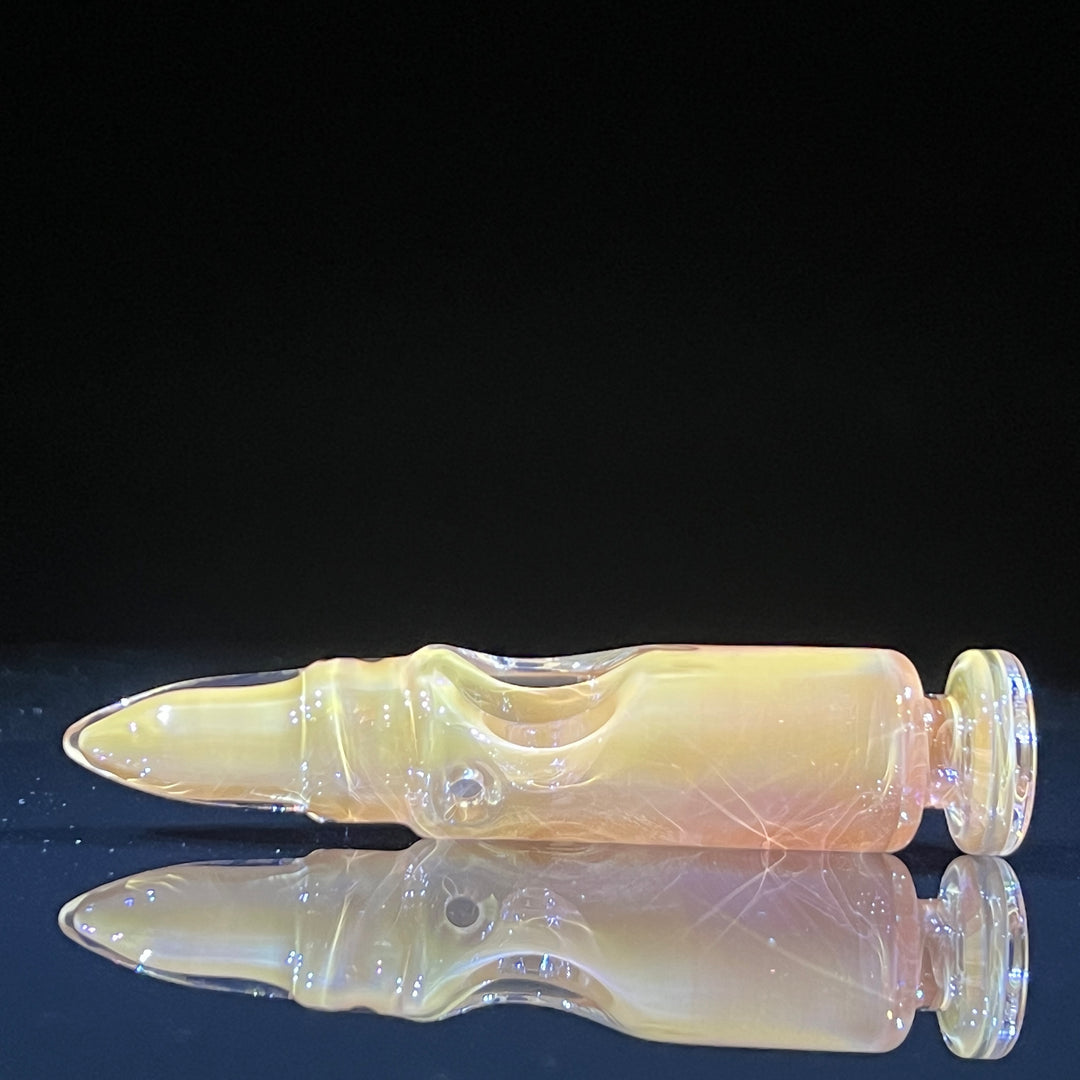 Gold Fumed Bullet Pipe Glass Pipe TG