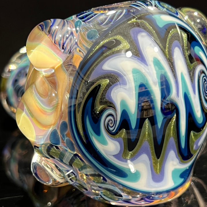 Molten Thick and Twisted Pipe Glass Pipe Molten Imagination   