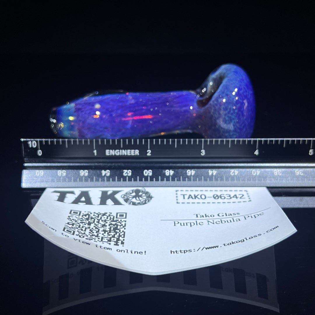 Purple Nebula Pipe Glass Pipe Tako Glass   