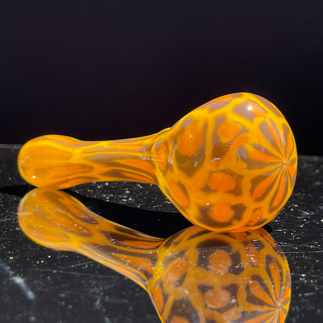 Leopard Pipe Glass Pipe Hoffman Glass   