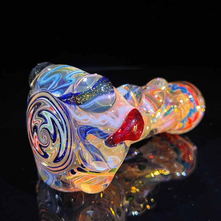 Molten Thick and Twisted Pipe Glass Pipe Molten Imagination   