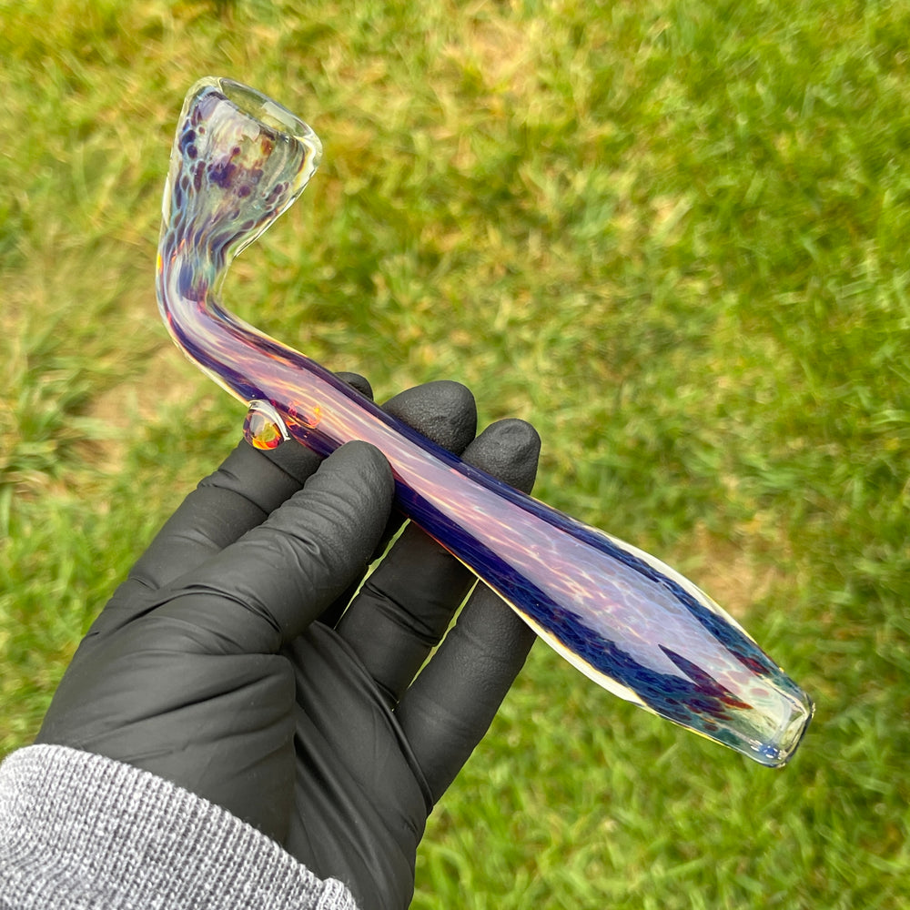 Samurai Kiseru Nebula Pipe Glass Pipe Tako Glass   