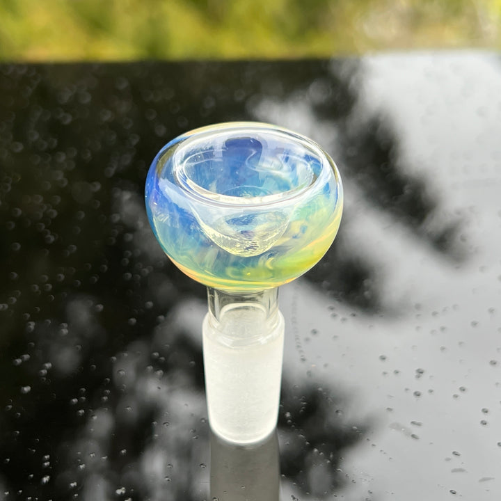 18" Fumed Zig Zag Beaker Bong Glass Pipe Mary Jane's Glass