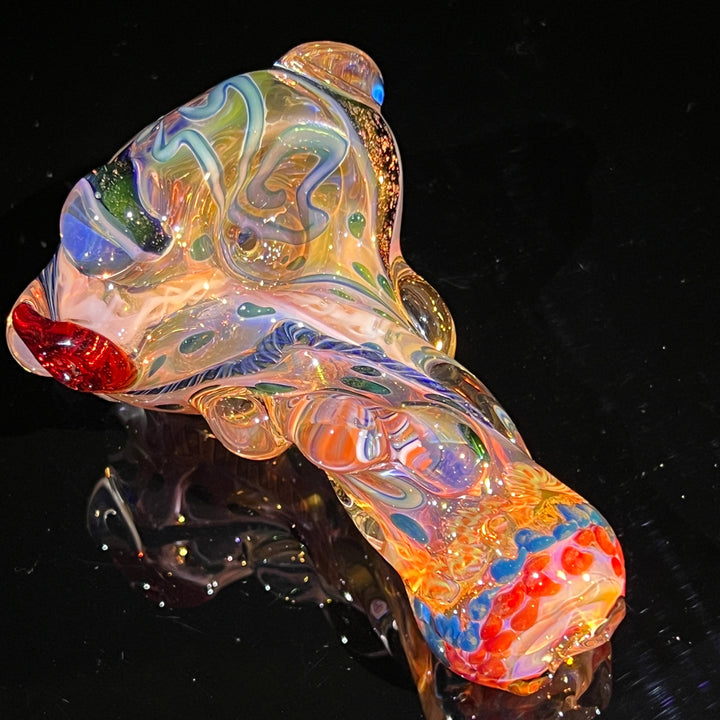 Molten Thick and Twisted Pipe Glass Pipe Molten Imagination   