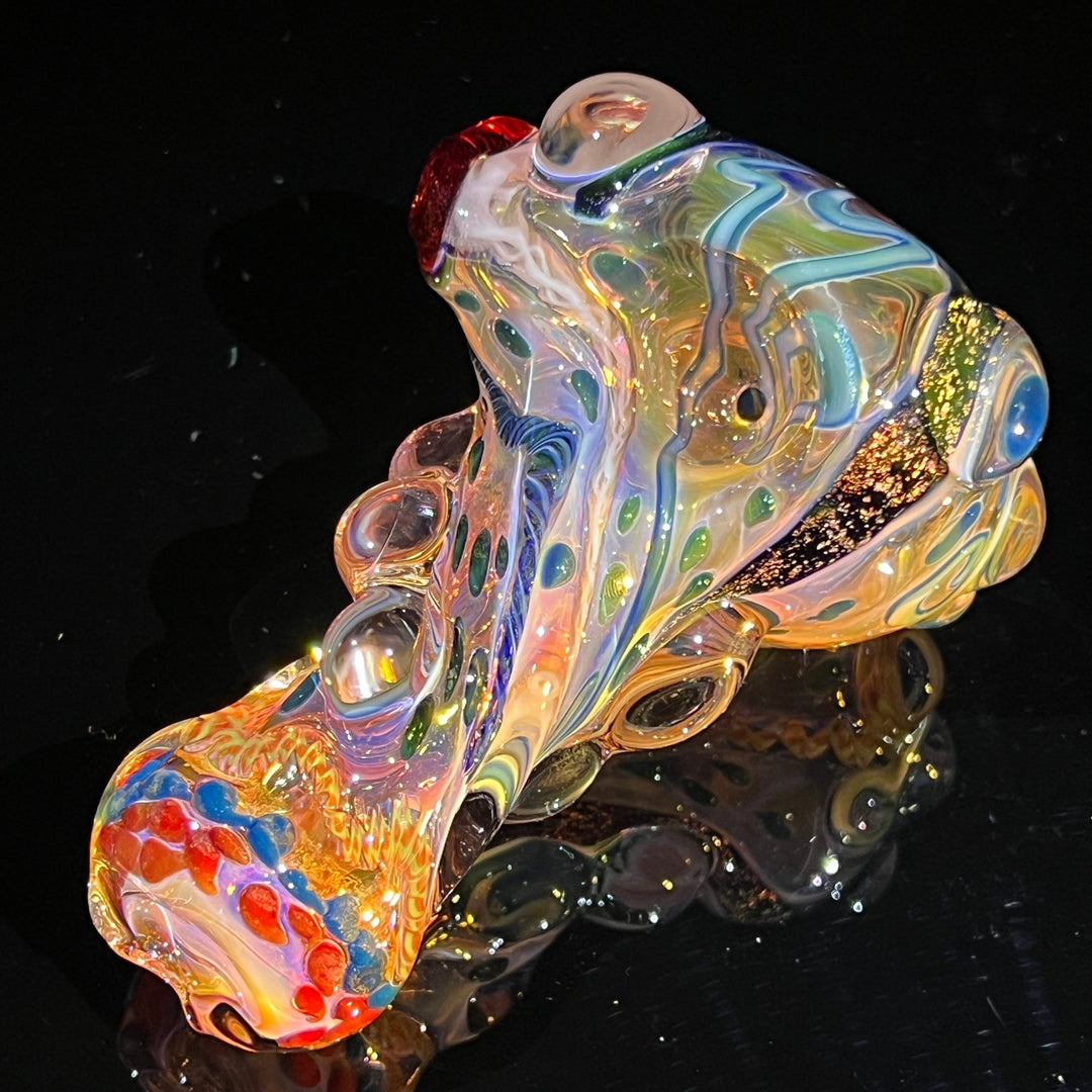 Molten Thick and Twisted Pipe Glass Pipe Molten Imagination   