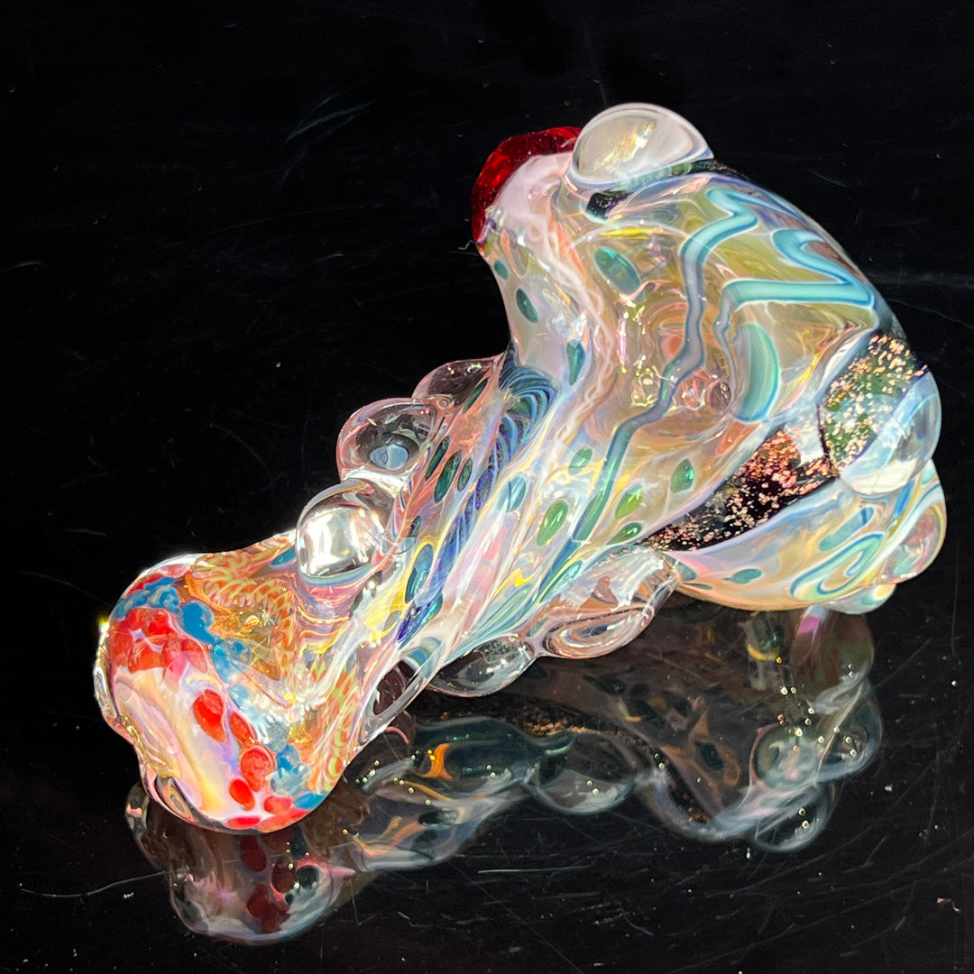 Molten Thick and Twisted Pipe Glass Pipe Molten Imagination   