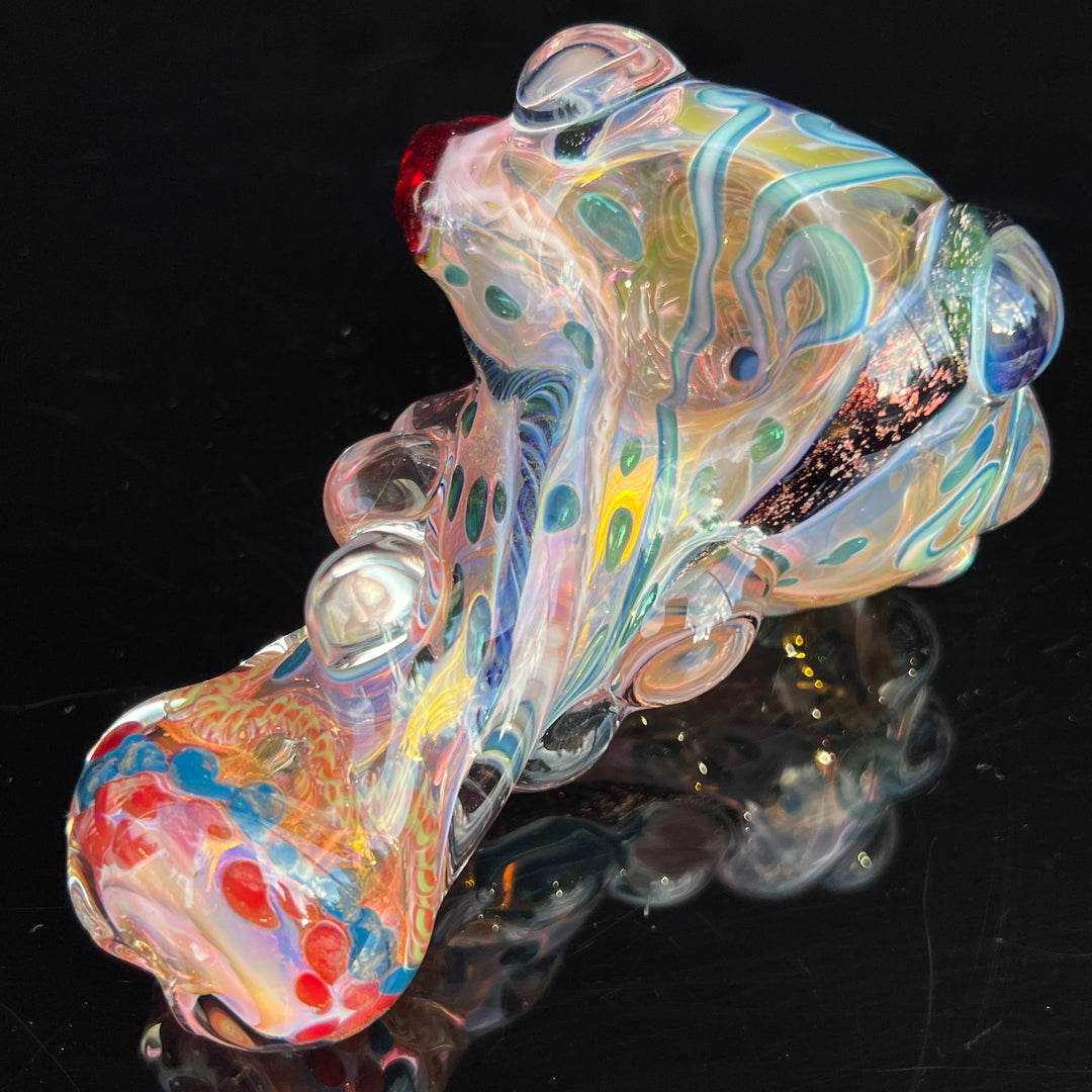 Molten Thick and Twisted Pipe Glass Pipe Molten Imagination   