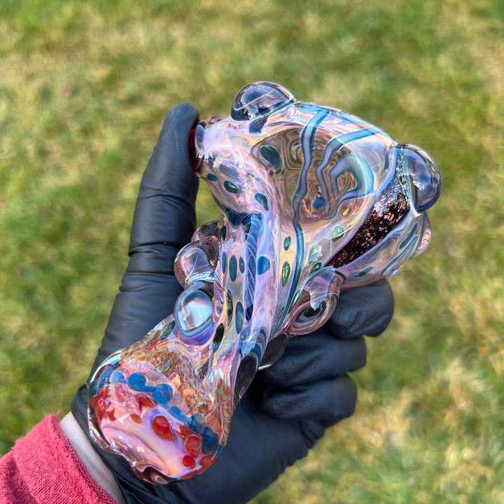 Molten Thick and Twisted Pipe Glass Pipe Molten Imagination   