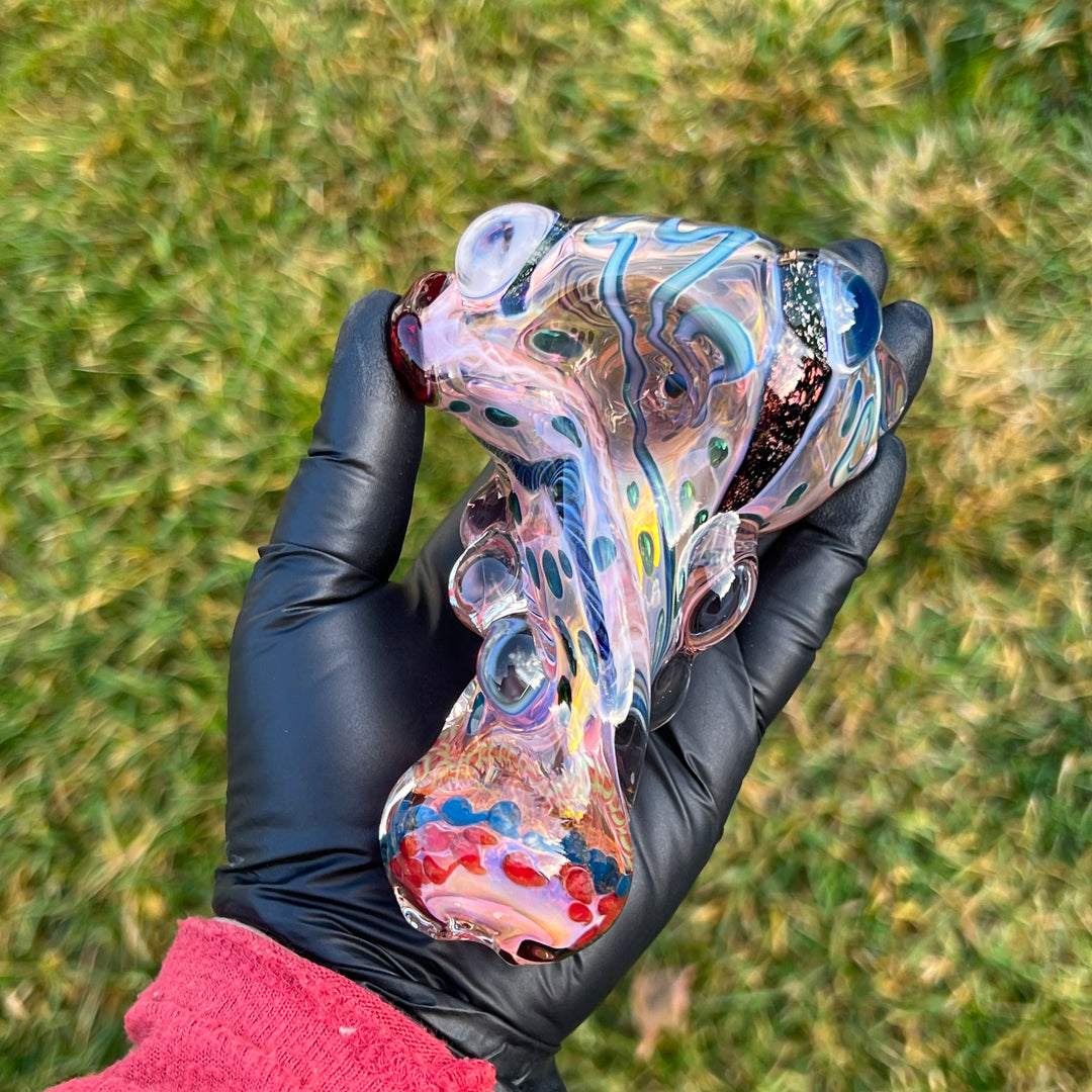 Molten Thick and Twisted Pipe Glass Pipe Molten Imagination   