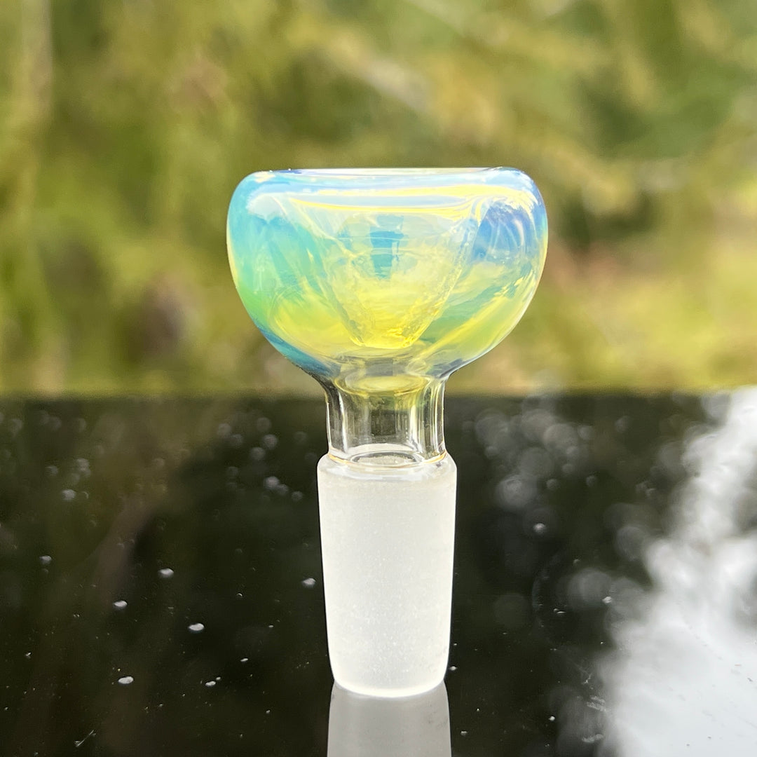 18" Fumed Zig Zag Beaker Bong Glass Pipe Mary Jane's Glass