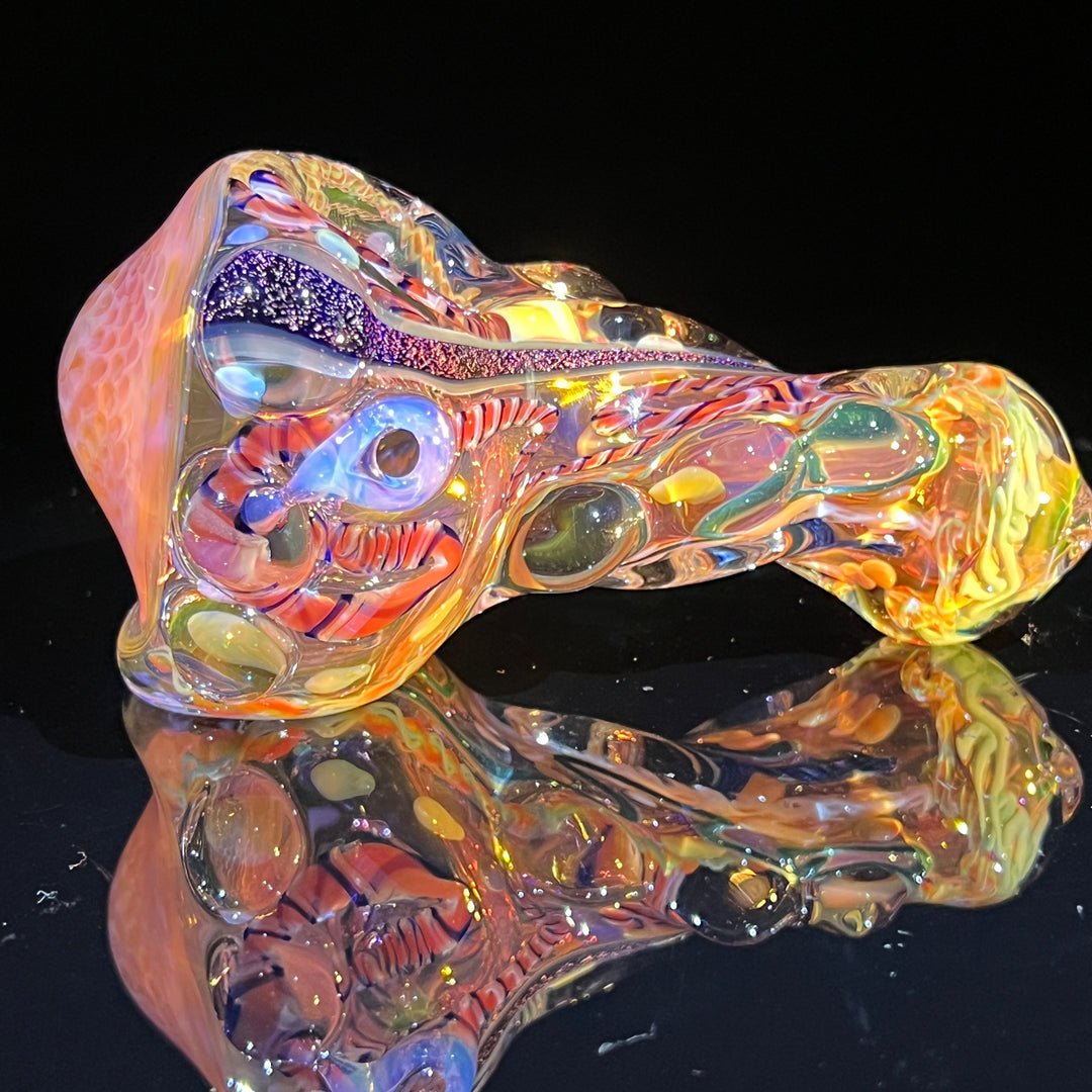 Molten Thick and Twisted Pipe Glass Pipe Molten Imagination   