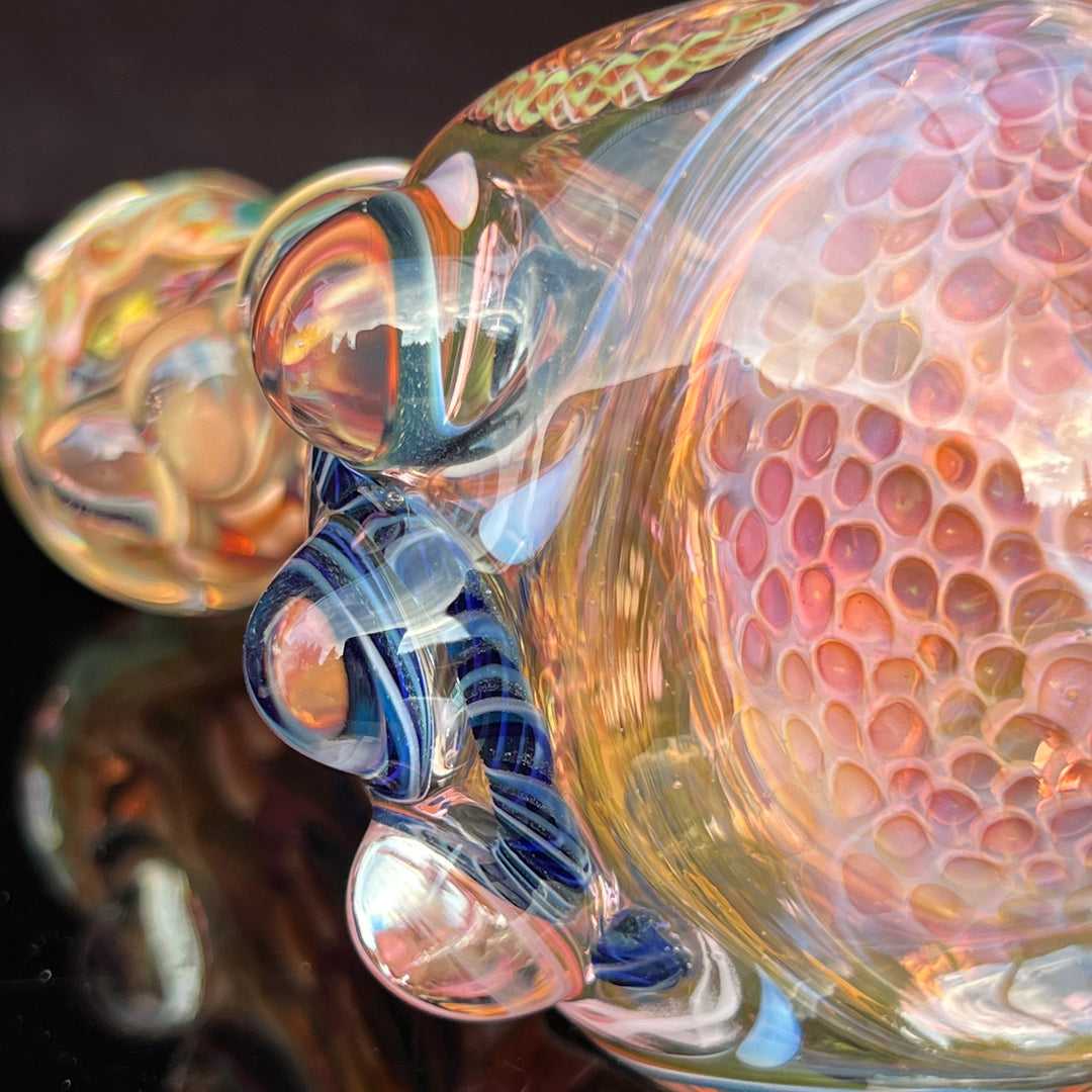 Molten Thick and Twisted Pipe Glass Pipe Molten Imagination   