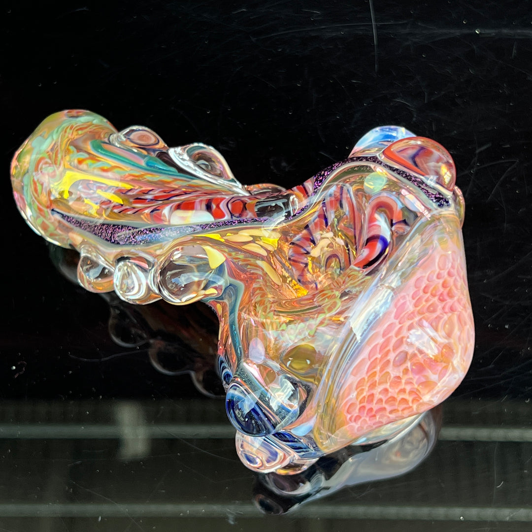 Molten Thick and Twisted Pipe Glass Pipe Molten Imagination   