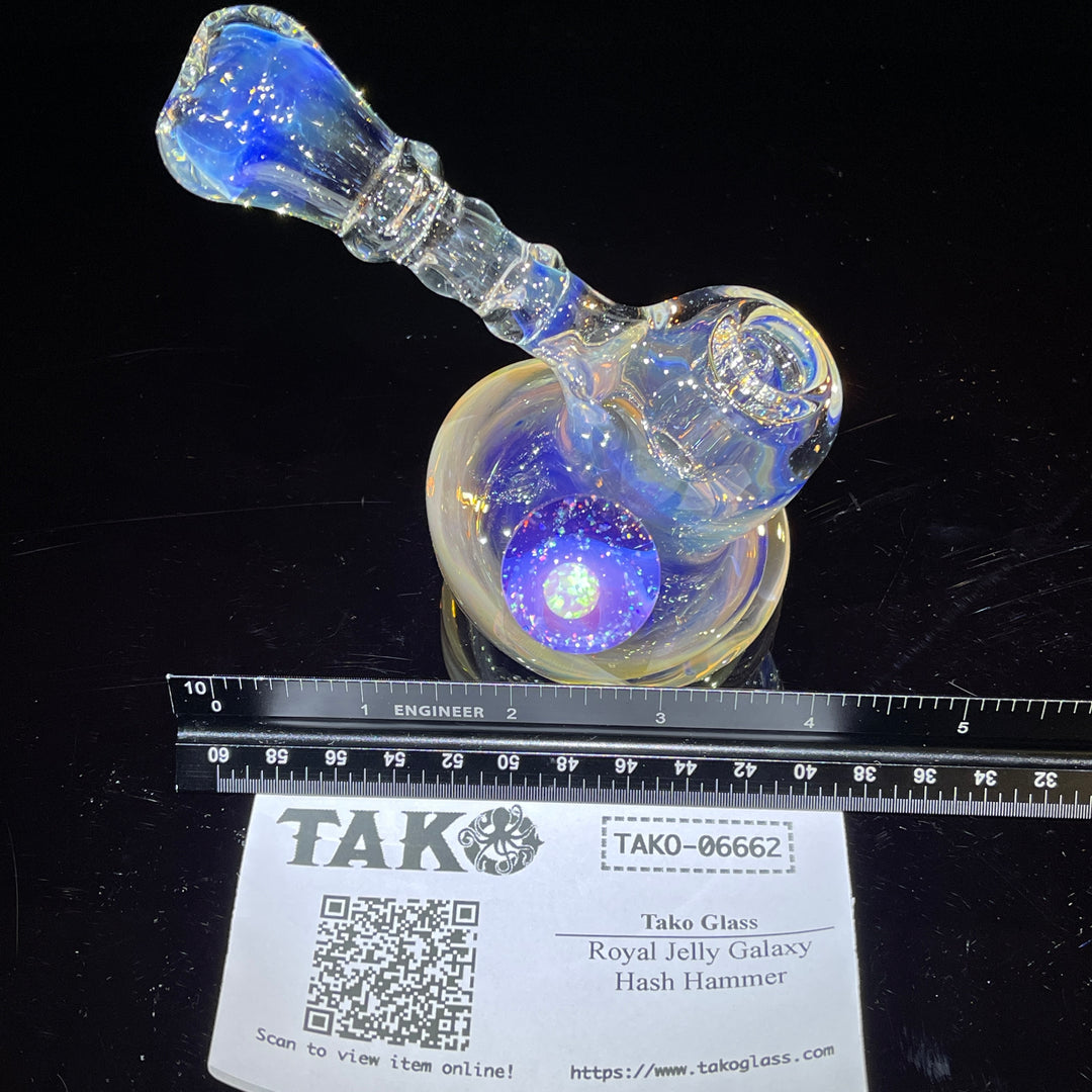 Royal Jelly Galaxy Hash Hammer Glass Pipe Tako Glass   